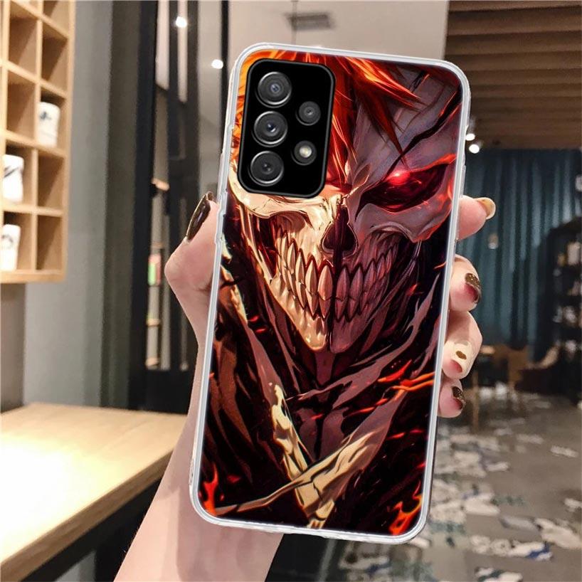 Kurosaki Ichigo Bleach Мягкий чехол для телефона для Samsung Galaxy A52 A42 A32 A12 A22 A51 A50S A30S A20S A10S A71 A41 A31 A21S A40 A20E