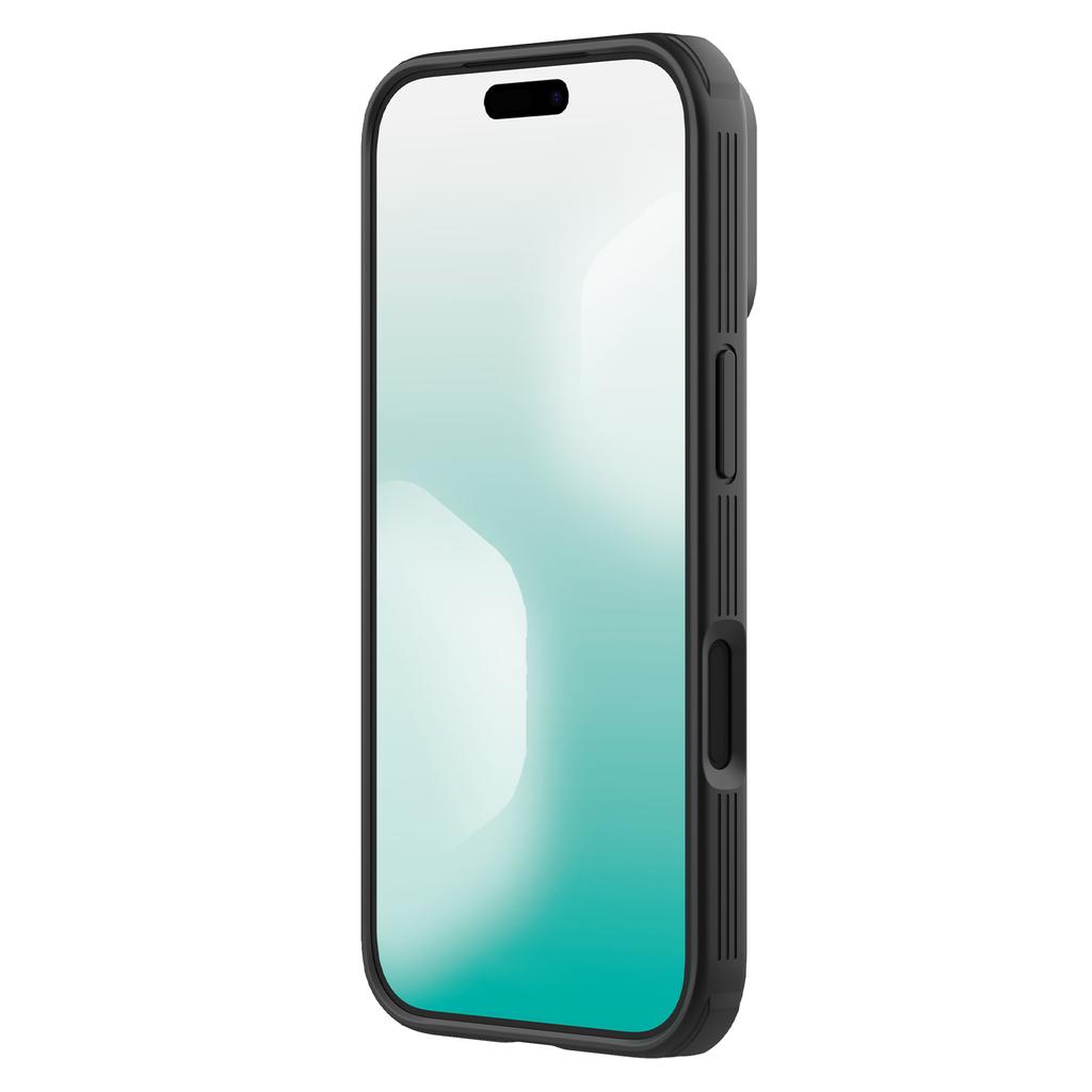 Чехол NILLKIN серии Camshield Pro для iPhone 17 Pro, ПК + ТПУ, сдвижная крышка камеры, чехол для телефона