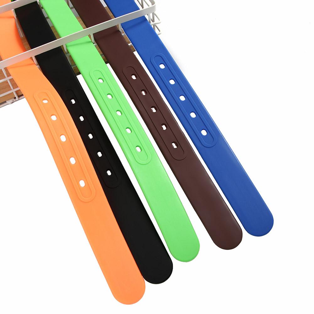 Waist Belt Strap Ceinture Smooth Buckle Plastic Buckle Casual Belts Waistband Belts Silicone Belt