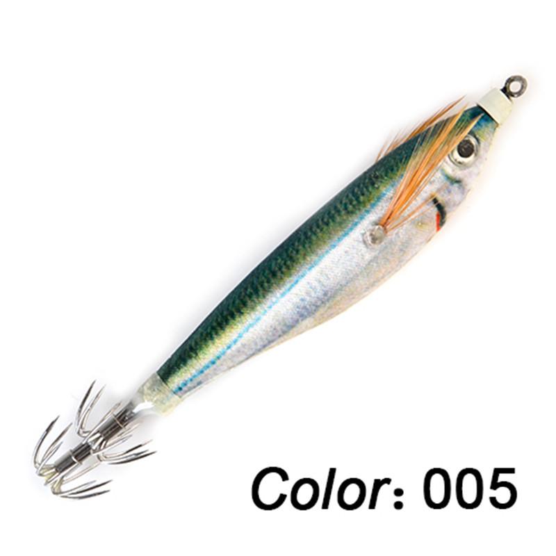1 Piece of Artificial Luminous Shrimp Squid Jig Beating Fluorescent Fishing Bait Squid Bait Hard Pescal Fishing Accessories