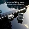 FONKEN Магнитный кабель-адаптер, пылезащитная заглушка, разъем для зарядки, советы для iPhone Micro USB Type-C