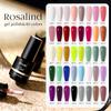 40 Colors UV Gel Nail Polish —Soak Off Semi Permanent Nail Art Gel Polish Pure Summer Series Color Nail Gel