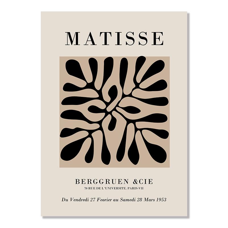 Абстрактная геометрия, кривая постер, Матисс, холст, живопись, красочные стильные постеры и принты, настенное искусство для гостиной, домашний декор