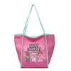 Summer new tote bag shoulder animation embroidery vegetable basket bag women's large-capacity shopping bag