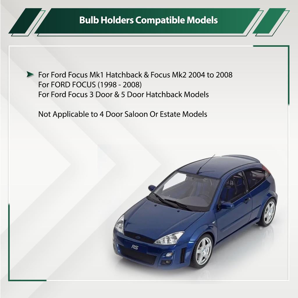 Задний стоп-сигнал автомобиля, цоколь держателя лампы для Ford Focus MK1 MK2 1998-2008 4425186 XS41-13K370-CD XS4113K370CD