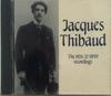 CD БАХ; THIBAUD - Тибо 1924 LAB024 Запись Biddulph 1990 Великобритания Классика Б/У