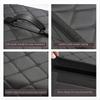 For Jeep Leather Suitcase Car Trunk Organizer Box Foldable Storage Bin For Jeep Grand Cherokee Wrangler JK Gladiator Compass