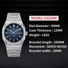 Cadisen 8200 Новые роскошные мужские часы высшего бренда с коробкой, водонепроницаемые 100 м NH35, автоматические мужские механические часы