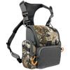 Binocular Harness Chest Pack with Rangefinder Pouch & Rain Cover Bino Harness with Rain Cover for Hunting