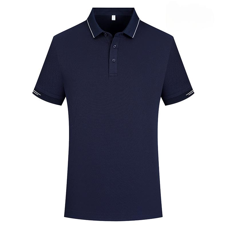 New Summer Polo Shirt Short Sleeve Men's Slim Fit and Breathable