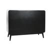 Buffet - Noir - Bois - 4 Tiroirs - 2 Portes - Design Moderne - 120x40x90 cm