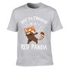 My Patronus Is A Red Panda Shirt Women  for Panda Lover Women  T Shirt TShirt Regular Fit Short Sleeve Tops  Shirts for Women