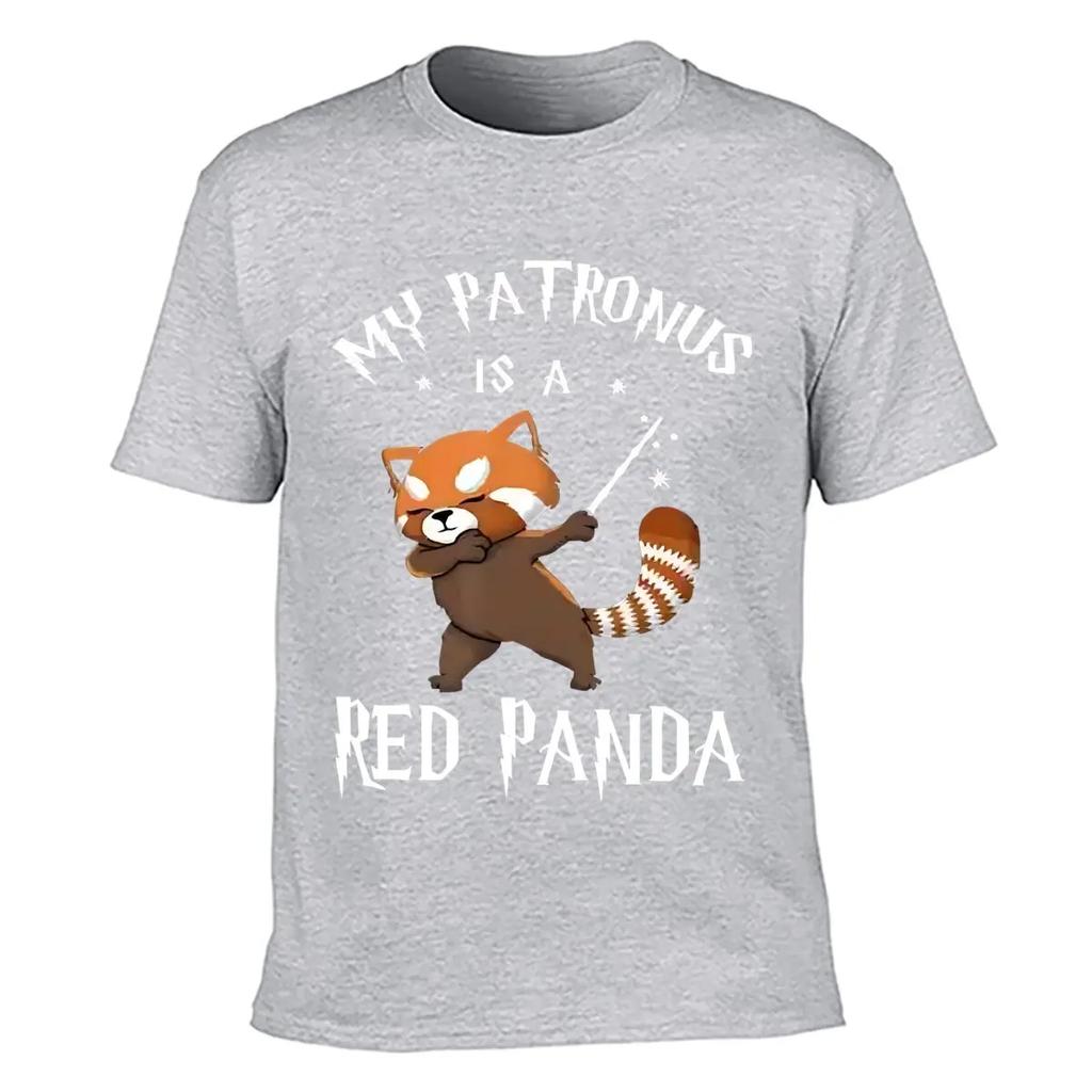 My Patronus Is A Red Panda Shirt Women for Panda Lover Women T Shirt TShirt Regular Fit Short Sleeve Tops Shirts for Women