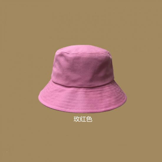Trendy black fisherman hat for women, summer Korean style casual versatile Japanese sun protection sun hat, men's bucket hat