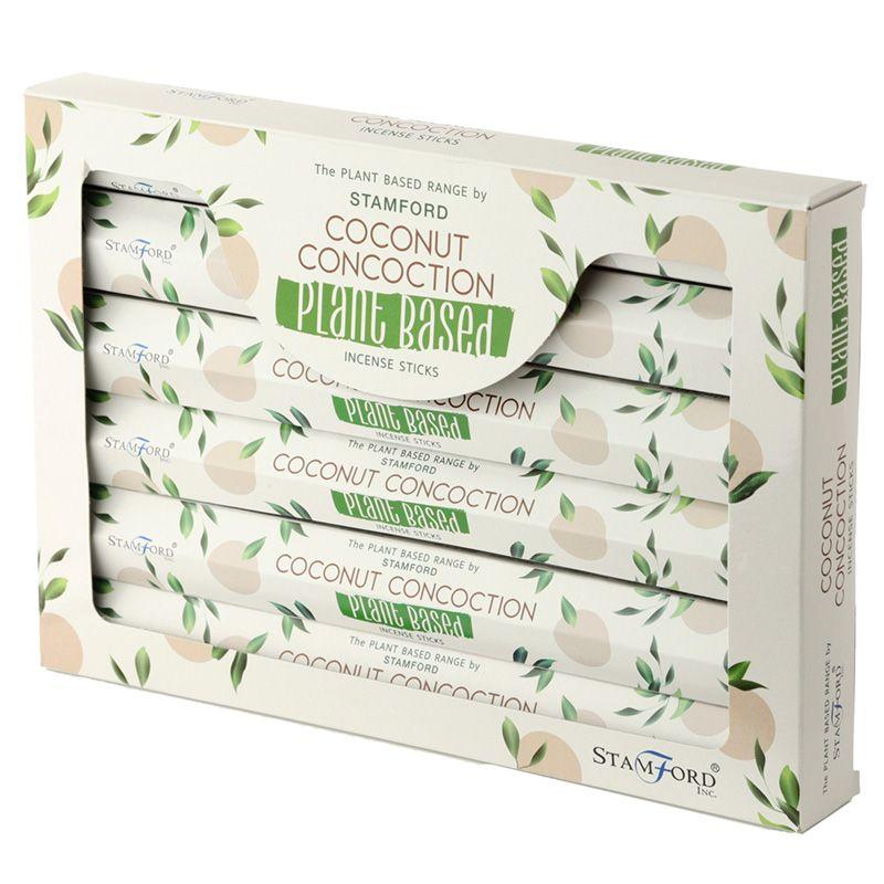 5x Coconut Incense Sticks Plant Based Stamford