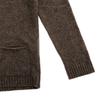 CROSSLEY Made in Italy Wool Blend Long sleeve knit cardigan M Brown Men's Used