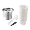 Stainless Steel Reusable K Cups Coffee Pods for Keurig 1.0 Universal Refillable K-Cup Coffee Filters with Brush Spoon Spoon BPA-Free Preserve
