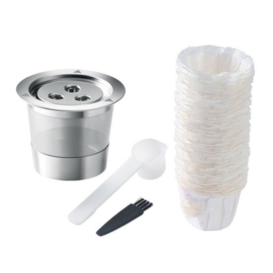 Stainless Steel Reusable K Cups Coffee Pods for Keurig 1.0 Universal Refillable K-Cup Coffee Filters with Brush Spoon Spoon BPA-Free Preserve