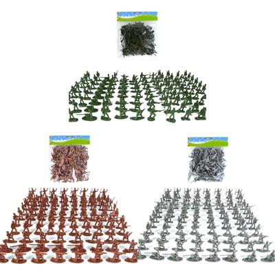 Детская фигурка солдата-коммандос, игрушка, 100 шт./набор, с 12 типами поз, отлично подходит для любителей боевых действий, фигурка для полки