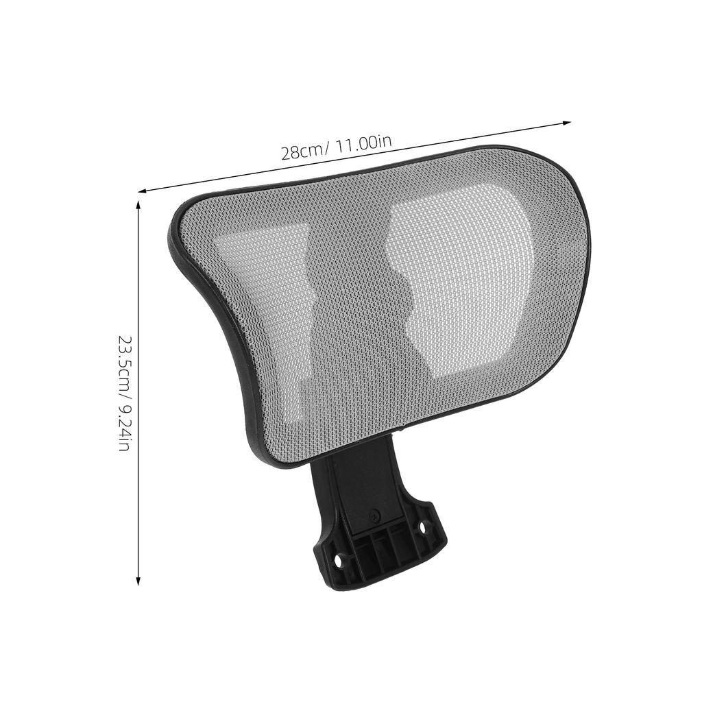 Эргономичное Компьютерное Кресло Подголовник Крепление Пластик Простая Поддержка Шеи Универсальная Сетчатая Офисная Регулируемая Высота