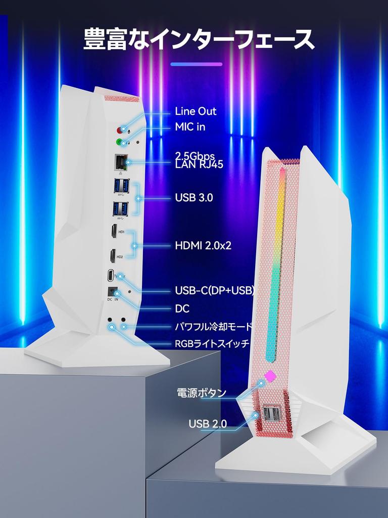 TOPGRO T1 Pro Mini PC игровой Core RTX4060 32 ГБ SSD Windows11 Pro WiFi6E i7-13700H / (8 ГБ GDDR6) DDR5-5200 МГц/1 ТБ PCIe4.0 4K@60 Гц