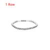 1-10 Rows Shiny Woman Jewelry Elastic Bangle Wristband Stretch Bracelet  Crystal Rhinestone