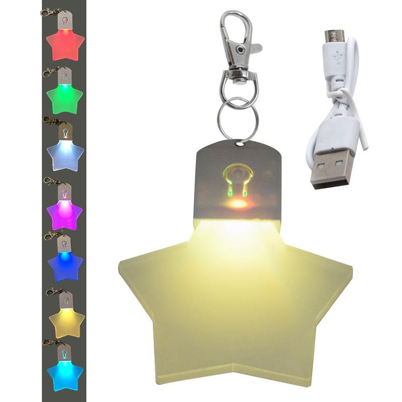 Светодиодный светильник для кошелька, светящаяся сумочка, ночник, перезаряжаемый светодиодный светильник для сумки, автоматический сенсор, лампа для кошелька, подарки для женщин и девочек