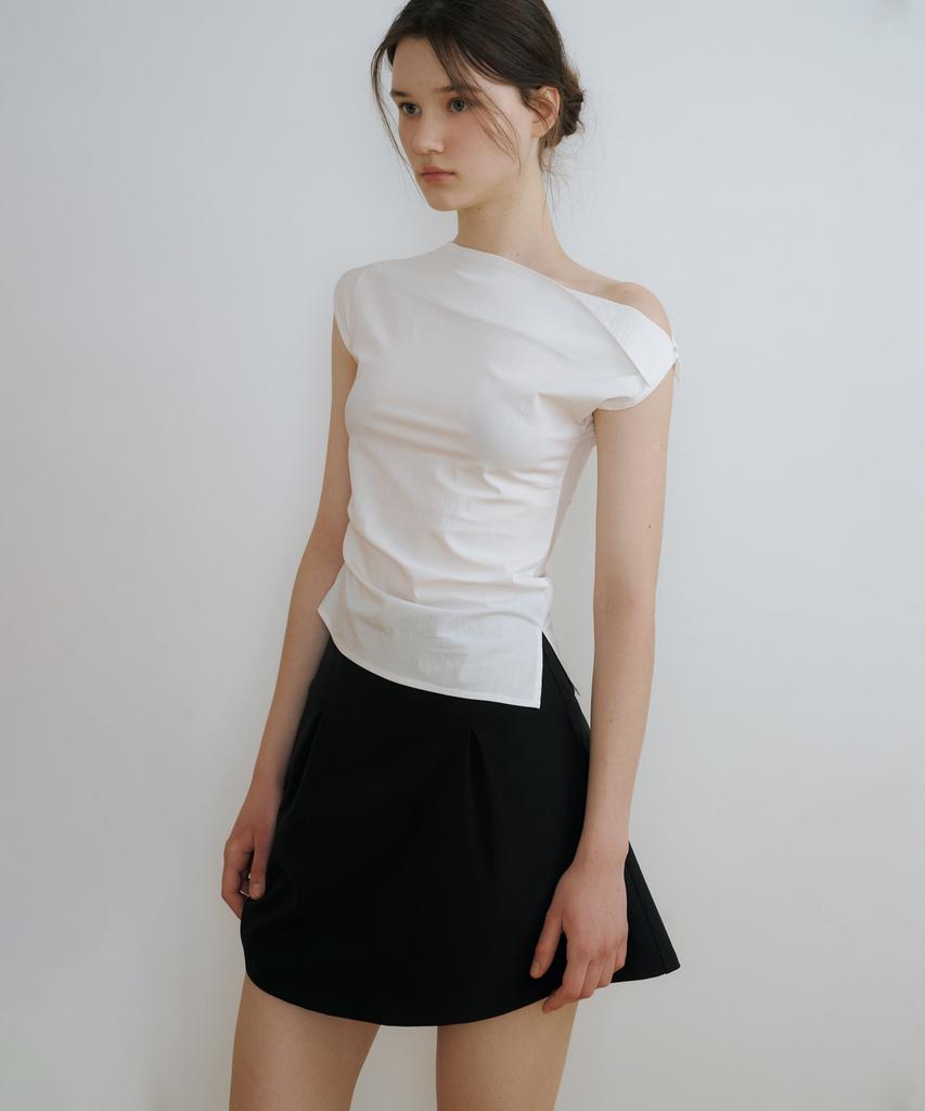 Riorg Ce Tuck Mini Skirt Black
