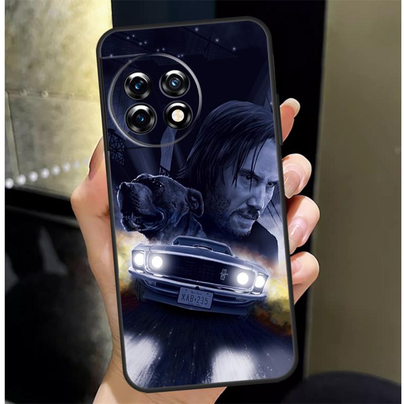 Чехол John Wick для OnePlus 13 13R 12 12R 11 10 Pro 8T 10T OnePlus Nord 4 CE 2 3 Lite N10 N20 N30