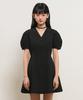 General Idea Voluminous Mini Dress [Black] / Gf2Lop511