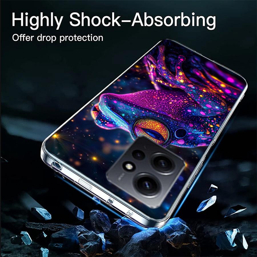 Why Are Frogs Important Phone Case For Redmi 12 13C 12C 15C 9 10 10C Note 13 Pro Plus 14 15 Pro 9T 9C 9A TPU Soft Cover Clear Ce