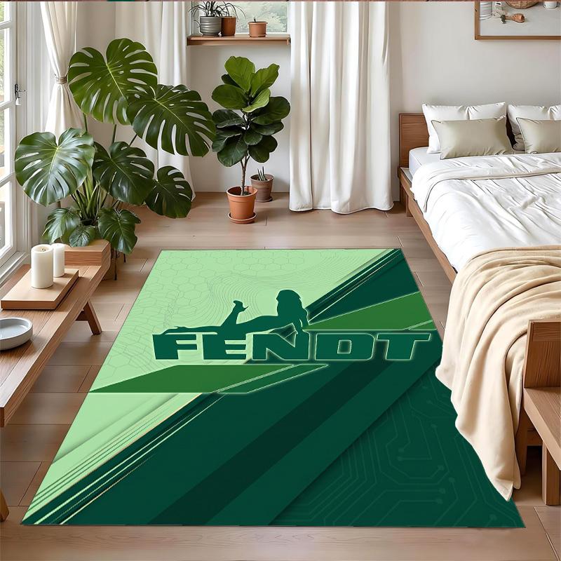Fendt Print Crystal Velvet Plush Rug Wear?Resistant Anti?Slip Floor Mat For Indoor Household Decoration