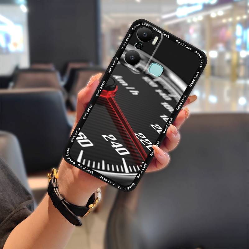 Back Cover Full Wrap Phone Case For Infinix X6825/Hot20 Play Cute Anti-knock Durable Graffiti Cartoon Protective TPU