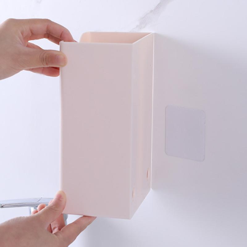 Wall Mounted Tissue Box Waterproof Self Adhesive Napkin Holder Home Disposable Gloves Storage Box Kitchen Paper Organizer Case