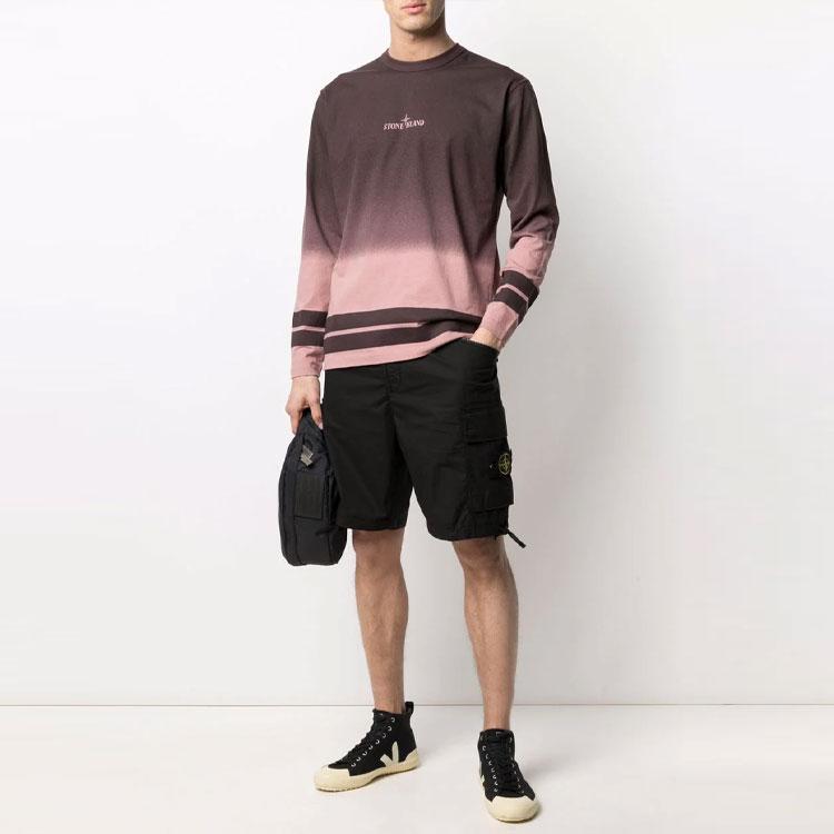 STONE ISLAND Cargo Shorts Men's Black 7415L0403-V0029