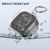 with Phone Stand Earphone Case Transparent Earbuds Cover for Samsung Galaxy Buds4/4pro Travel