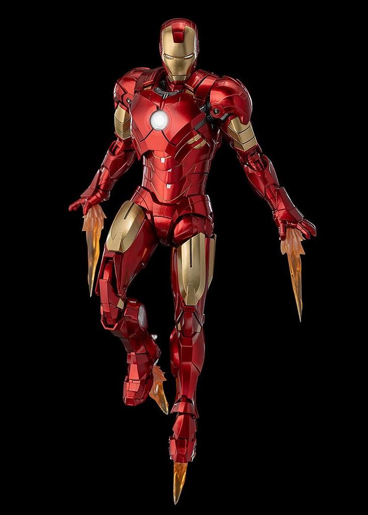 DLX Marvel Studios The Infinity Saga Iron Man Mark 4 112 Scale ABS, PVC, POM, Zinc Alloy, and Other Metal Painted Action Figure