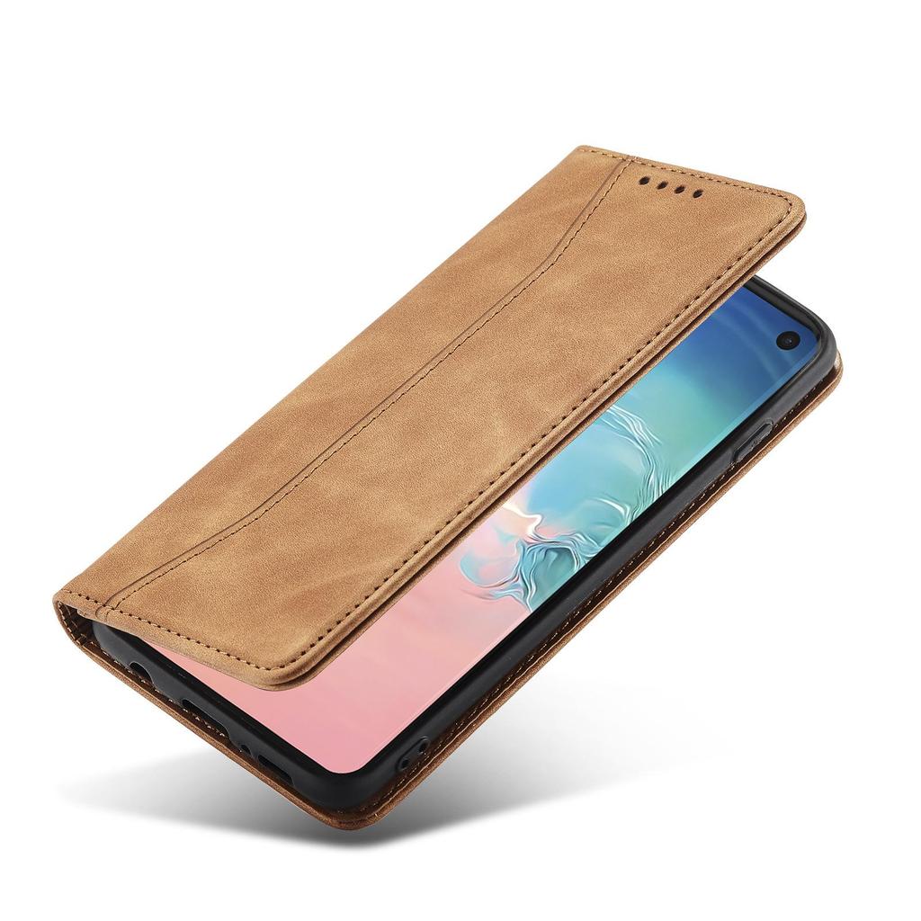 Кожаный чехол-книжка Samsung S10/S9PLUS с отделением для карт - Защитный чехол A51/A31/A50