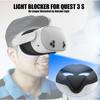 Подходит для Meta Quest 3s, блокирующий свет, силиконовый носовой упор