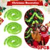 3 Pieces 20ft Christmas Garlands Lime Green Christmas Tree Decorations Christmas Tree Hanging Garland Artificial
