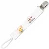 Planetee Attache Tétine Pour Prénom LILY Bébé D'amour Abeille | Attache Sucette Cadeau Naissance