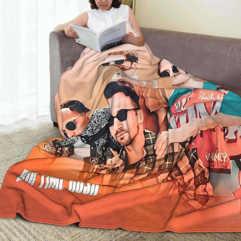 BTR In Real Life Worldwide 2025 Tour Super Warm Blanket Girls Boys Plush Throw Blanket Bedroom Flannel Bedspread Sofa Bed Cover