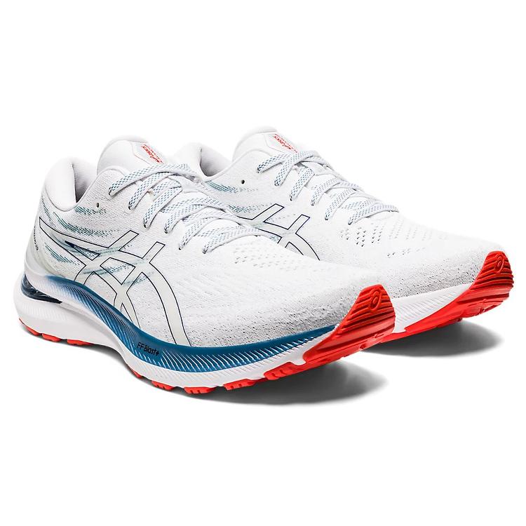 Новые Asics Gel Kayano 29 Белый Глубокий океан 1011B440-101