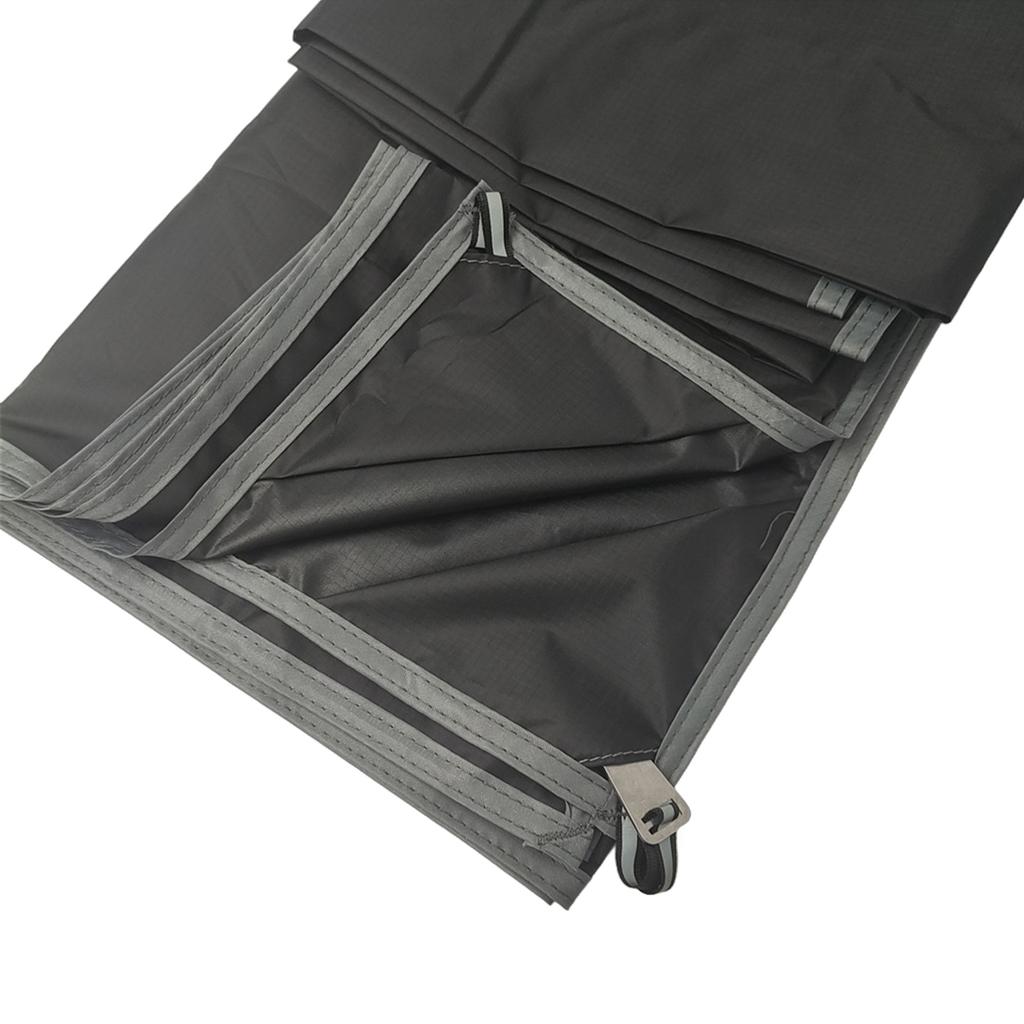 Picnic Blanket Pocket Waterproof Sandproof Ground Sheet with Pegs Lightweight Foldable Beach Mat for Outdoor Camping