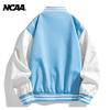 NCAA Logo Print Varsity Jacket