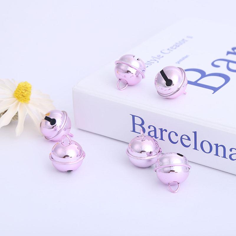 3 см Золотой Брелок с Большим Отверстием и Подвеска-Колокольчик для Ошейника Питомца - Рождественское Украшение