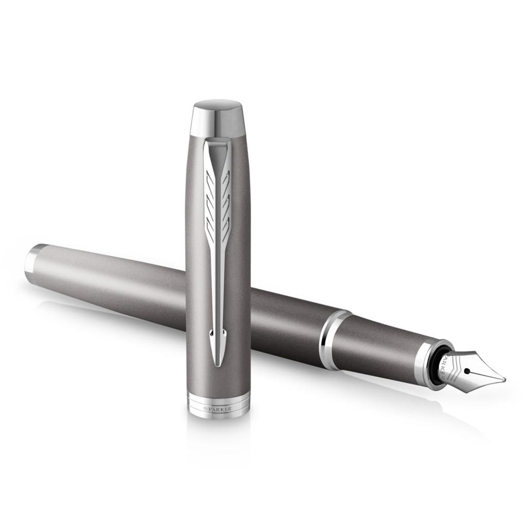 Parker Перьевая ручка IM Writing Rituals Gray CT Fine Point Подарочная коробка Подарочный Роскошный Обычная Импорт 2203913