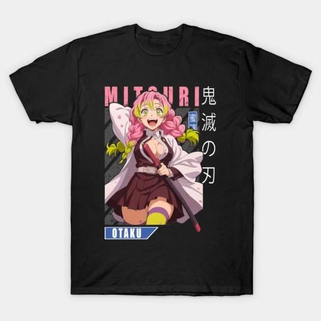 Anime Mitsuri Kanroji Waifu T Shirt Size S 4xl Gift For Friends V1