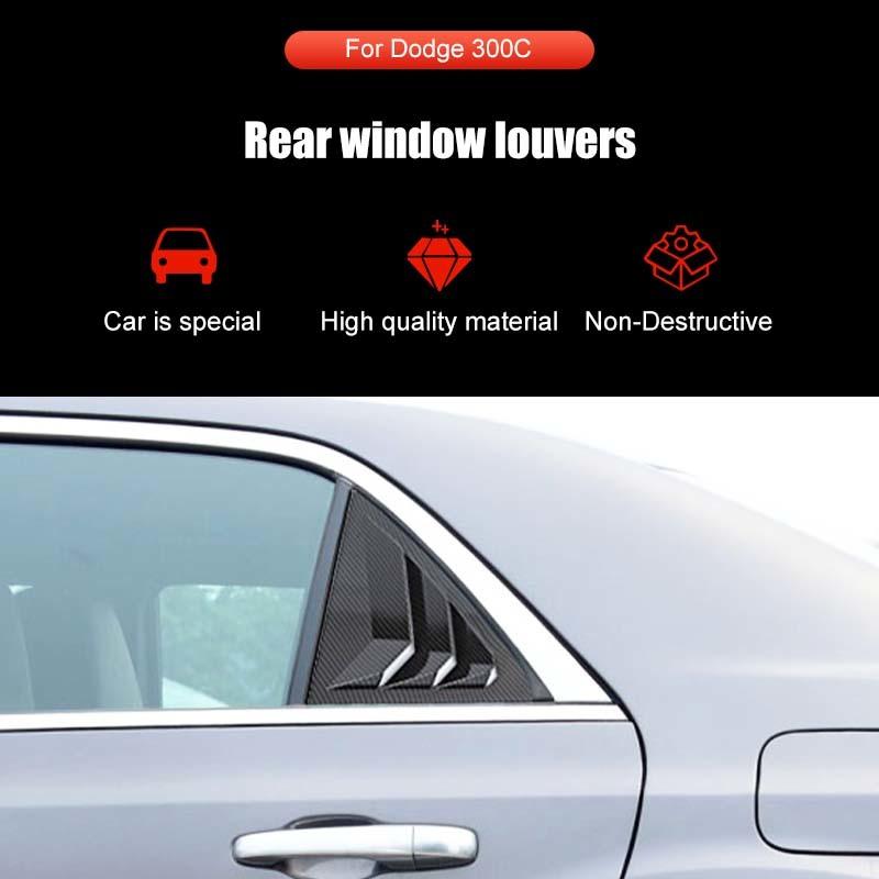 Декоративные наклейки на заднюю ставню для Chrysler 300/300C 2011 Up, внешние аксессуары для автомобиля