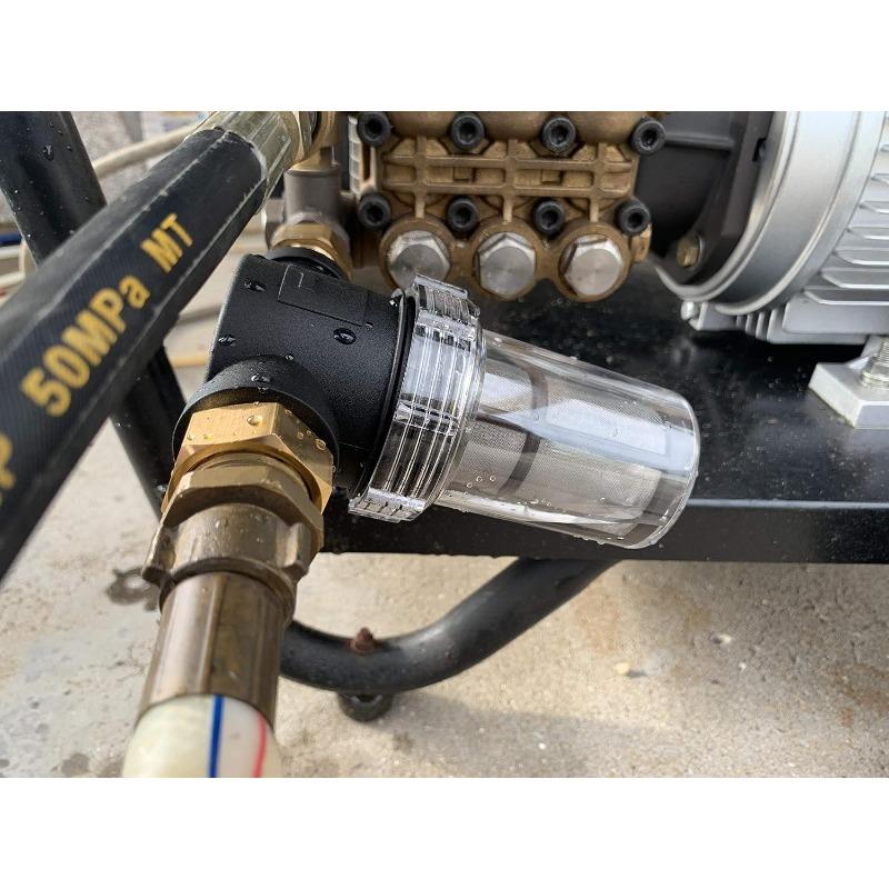 Garden Hose Filter for Pressure Washer inlet Water, Inline Filter for Sediment, 40 Mesh Screen, Extra 100 Mesh